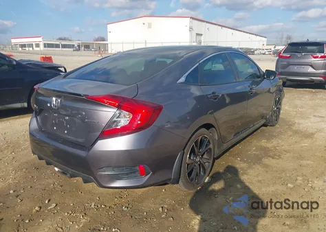 2019 Honda Civic Sport из США, поврежденный, VIN 2HGFC2F88KH581158